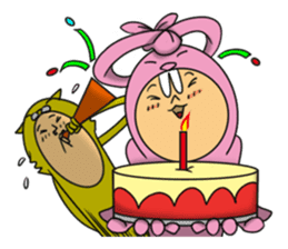 Cat Daddy and Bunny Girl sticker #2226020