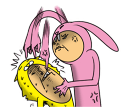 Cat Daddy and Bunny Girl sticker #2226022