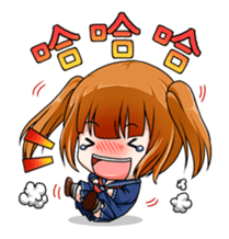 Hannah the Twin-tail Girl sticker #2293825