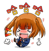 Hannah the Twin-tail Girl sticker #2293825