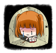 Hannah the Twin-tail Girl sticker #2293826