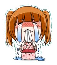 Hannah the Twin-tail Girl sticker #2293827