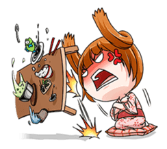 Hannah the Twin-tail Girl sticker #2293831