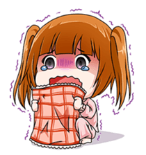 Hannah the Twin-tail Girl sticker #2293833