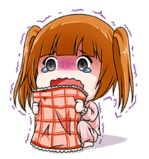 Hannah the Twin-tail Girl sticker #2293833