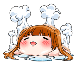 Hannah the Twin-tail Girl sticker #2293835