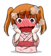 Hannah the Twin-tail Girl sticker #2293837