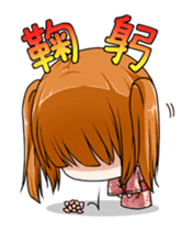 Hannah the Twin-tail Girl sticker #2293842