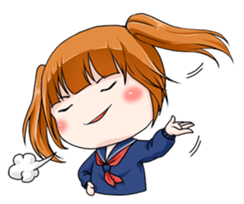 Hannah the Twin-tail Girl sticker #2293847