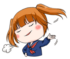 Hannah the Twin-tail Girl sticker #2293847