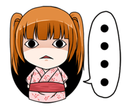 Hannah the Twin-tail Girl sticker #2293849