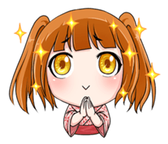 Hannah the Twin-tail Girl sticker #2293851