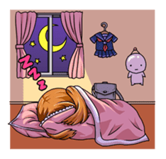 Hannah the Twin-tail Girl sticker #2293860