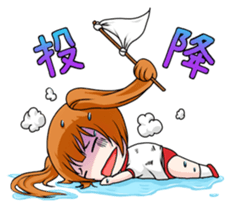 Hannah the Twin-tail Girl sticker #2293862