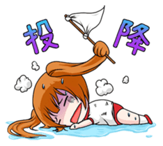 Hannah the Twin-tail Girl sticker #2293862