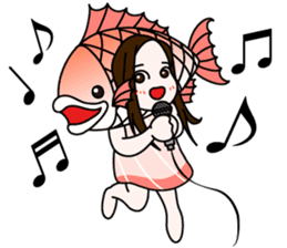 [old] SWIM! TAIMUSUME(Sea Bream Girl) sticker #2477689