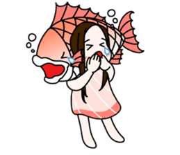 [old] SWIM! TAIMUSUME(Sea Bream Girl) sticker #2477690