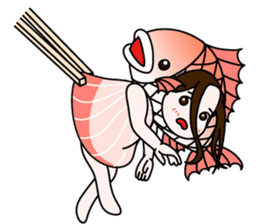 [old] SWIM! TAIMUSUME(Sea Bream Girl) sticker #2477698