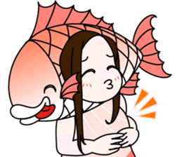 [old] SWIM! TAIMUSUME(Sea Bream Girl) sticker #2477711