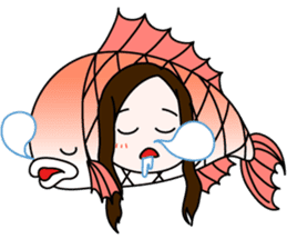 [old] SWIM! TAIMUSUME(Sea Bream Girl) sticker #2477720