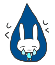 Rabbit-sometimes says proverbs- sticker #2513653