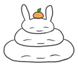 Rabbit-sometimes says proverbs- sticker #2513673