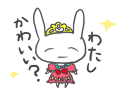 Rabbit-sometimes says proverbs- sticker #2513681