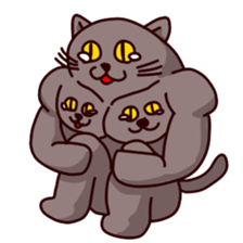 Pectoral muscle animals. sticker #2612541