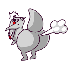 Pectoral muscle animals. sticker #2612547