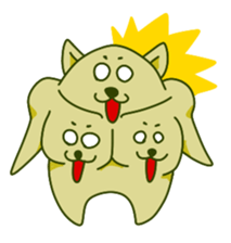 Pectoral muscle animals. sticker #2612557