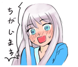 Manga Girls sticker #2654769