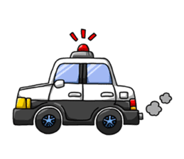 policeman with his wife sticker #2661521