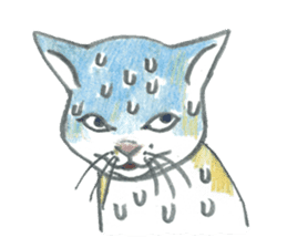 Higuchi Yuko's Boris the cat sticker #2685092