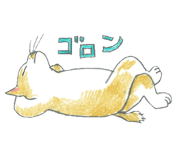 Higuchi Yuko's Boris the cat sticker #2685100