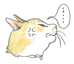 Higuchi Yuko's Boris the cat sticker #2685107