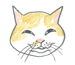 Higuchi Yuko's Boris the cat sticker #2685115