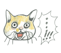 Higuchi Yuko's Boris the cat sticker #2685130