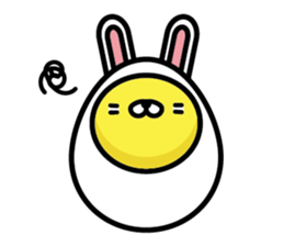 Egg Bunny sticker #2686773