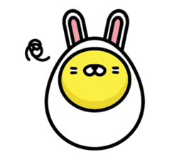 Egg Bunny sticker #2686773
