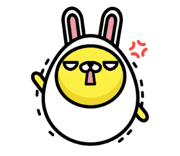 Egg Bunny sticker #2686777