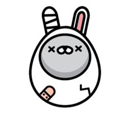 Egg Bunny sticker #2686780