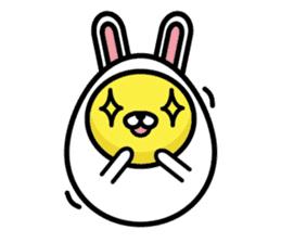 Egg Bunny sticker #2686787
