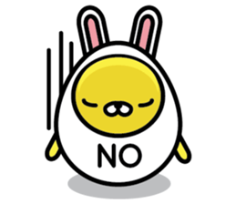 Egg Bunny sticker #2686789