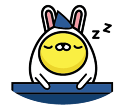 Egg Bunny sticker #2686791