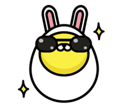 Egg Bunny sticker #2686795