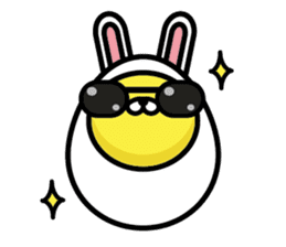 Egg Bunny sticker #2686795