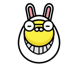 Egg Bunny sticker #2686798