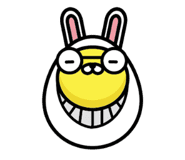 Egg Bunny sticker #2686798