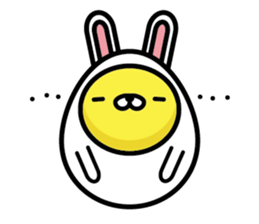 Egg Bunny sticker #2686800