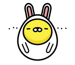 Egg Bunny sticker #2686800
